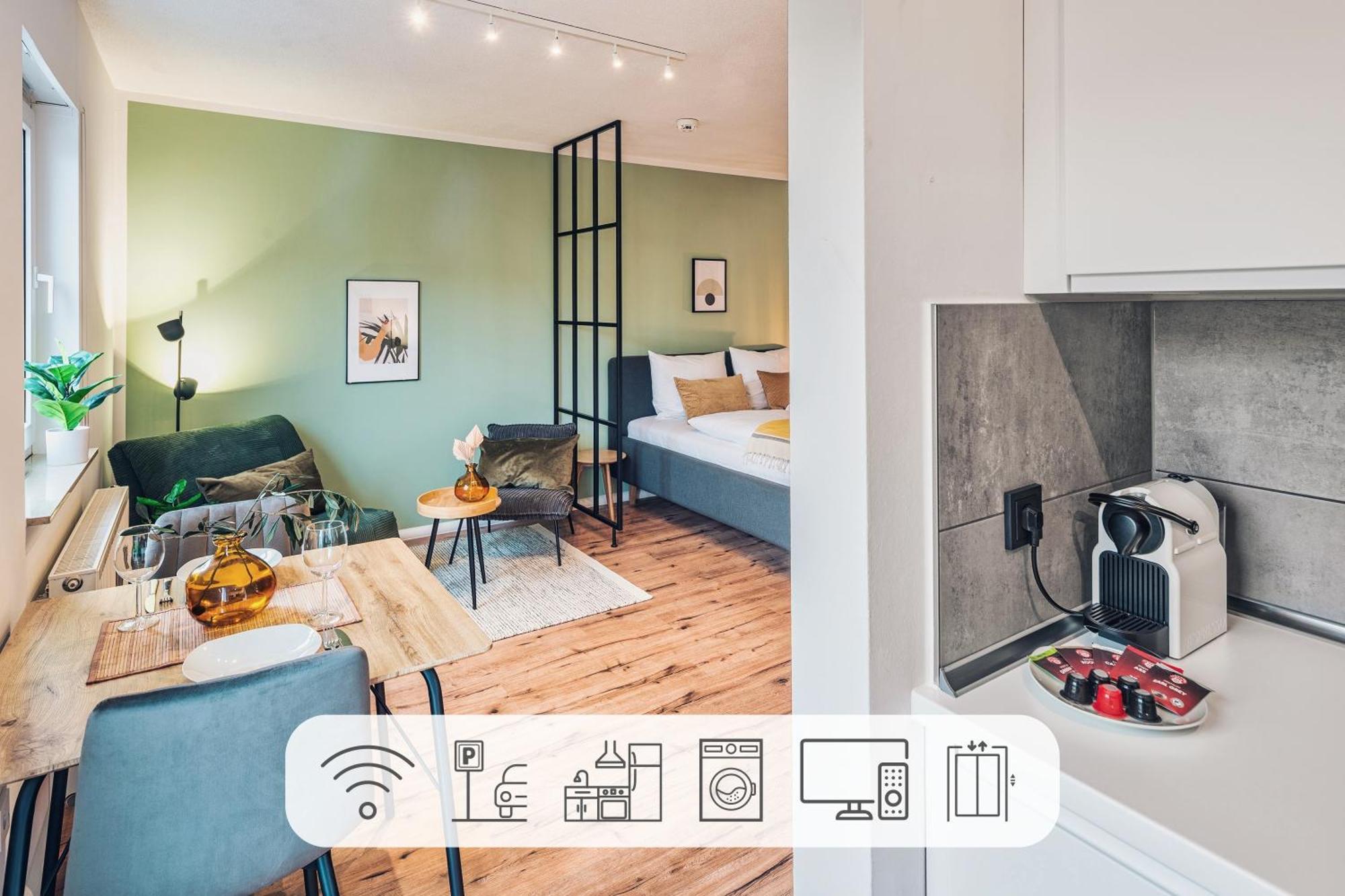 Apartamento Grüne Oase Dresde Exterior foto